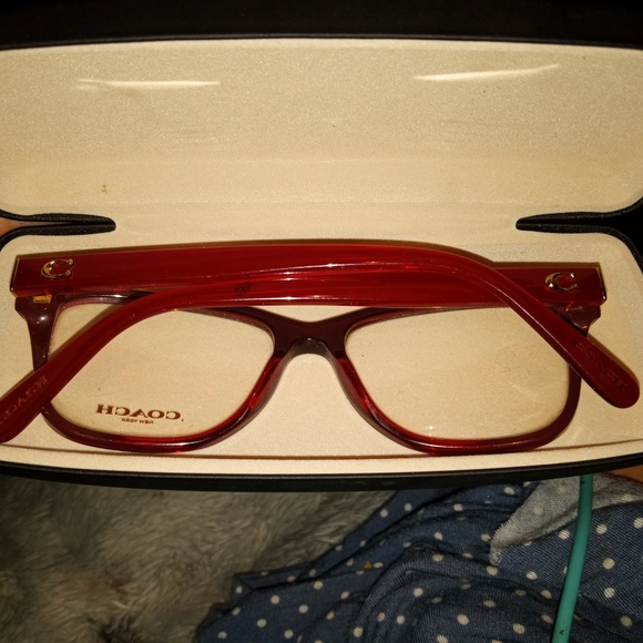 Coach designer classes Red in color non prescription withaàa at ßàÁ2 - Picture 3 of 7